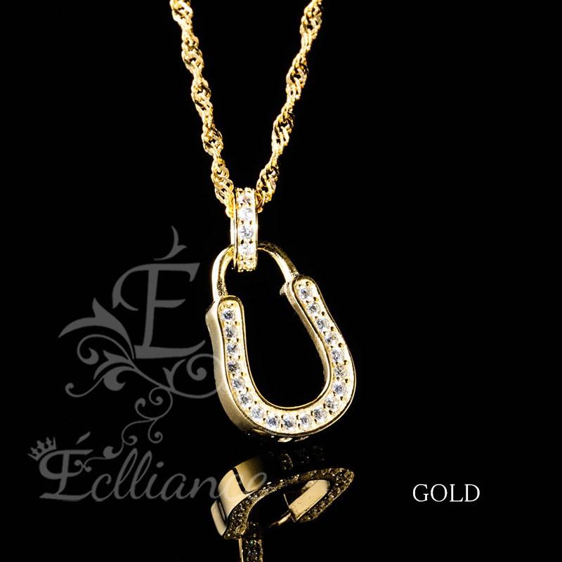 Eclliance エクリアンス Luxury Horseshoe Necklace ラグジュアリー 