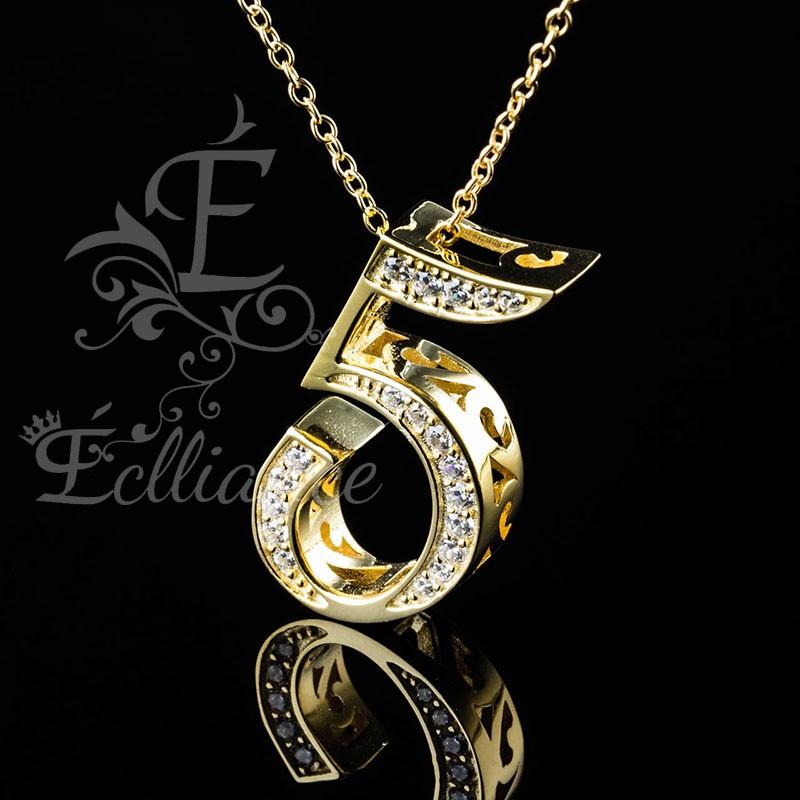 Eclliance エクリアンス Number Necklace S925 ナンバー