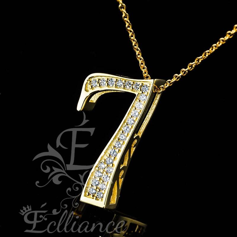 Eclliance エクリアンス Number Necklace S925 ナンバー ネックレス メンズ レディース ブランド Eclliance 0001 Gise 通販 Yahoo ショッピング