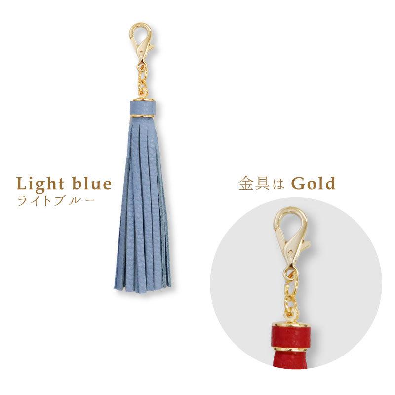 タッセル チャーム バッグチャーム L ストラップ レディース メンズ
