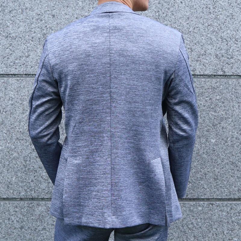 ■19ss・美品■コムサメン スーツ セットアップ 3ピース ジャージー素材 M □19ss・美品□コムサメン スーツ セットアップ 3ピース
