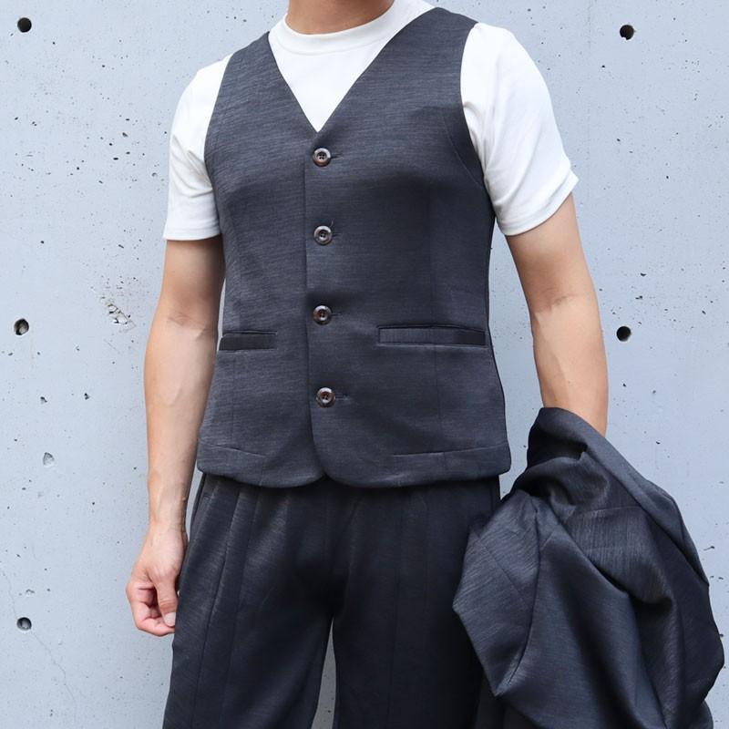 GISE ジセ 3ピース ジャージ セットアップ スーツ ジャケット