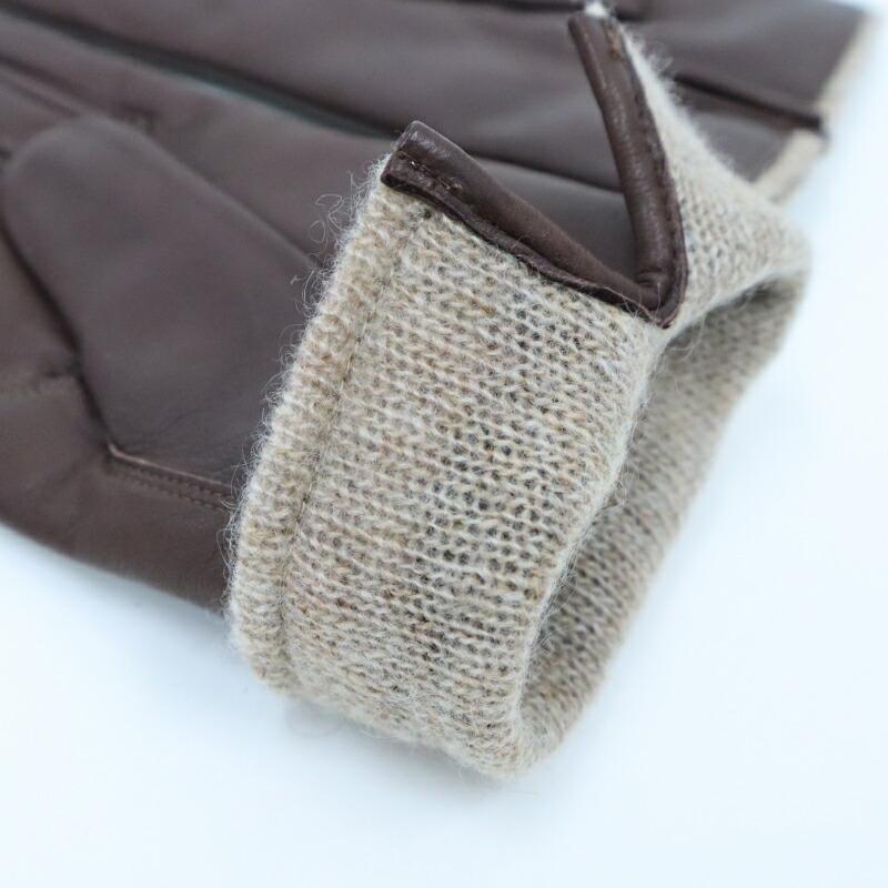 kuroda クロダ 革手袋 羊革 カシミヤ100% グローブ　レディース_6