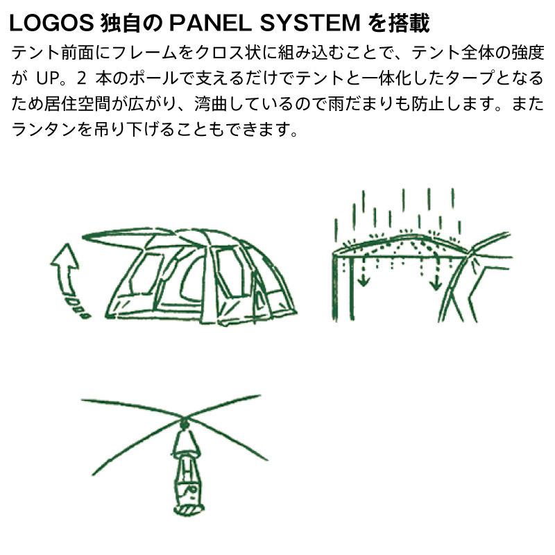 LOGOS（ロゴス） neos PANELオーニングプラトーXLセット-BB テント