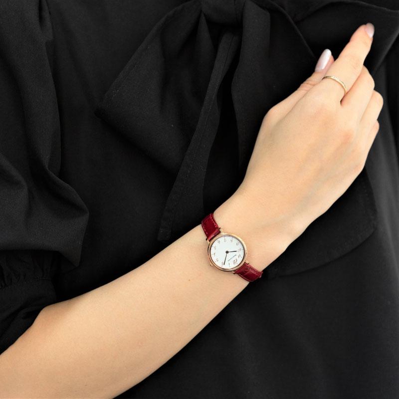 Pierre Lannier ピンクレザー腕時計 Pierre Lannier 腕時計 レディース ピエールラニエ NOVA ノバ