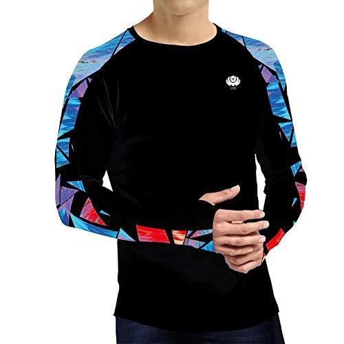 正規品 メンズ Voofly 長袖 S ブラック ランニング ハイキング 釣り スポーツ 水分発散 アウトドア 50 Upf 日焼け防止シャツ その他アウトドア寝具 備品 Acte Paris Org