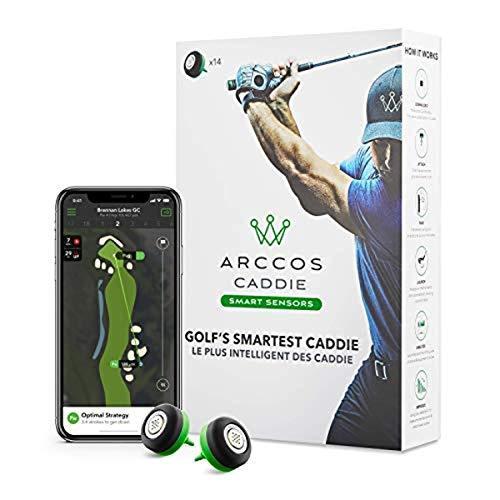Arccos Caddie スマートセンサー ゴルフ史上初のA.I. パワーGPSレンジ 