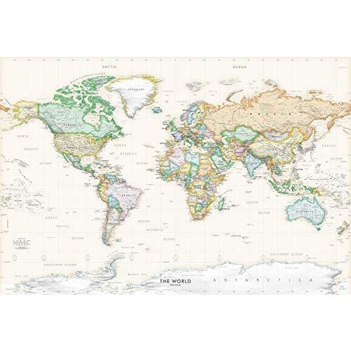 ポイント10倍 アカデミアマップ エグゼクティブ世界地図ウォールデカール 大きな自己粘着世界地図壁紙 剥がして貼れるマップ ウォールアート 簡単に貼れる壁にも 楽天市場 Phonprotection Com
