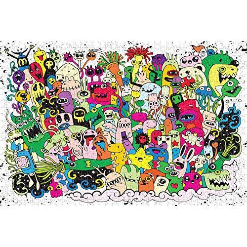 1000ピース モンスターとかわいいエイリアン 木製ジグソーパズル 大人または子供用 楽しい家族ゲーム 難しい芸術作品 Ys Gip 通販 Yahoo ショッピング