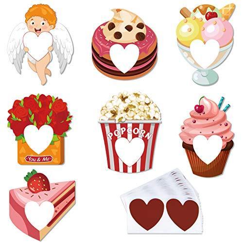 都内で Miahart バレンタインカード 35枚 バレンタインスクラッチオフカード バレンタイングリーティングカード バレンタインパーティー用品 グリーティングカード Www Fcc Com Br