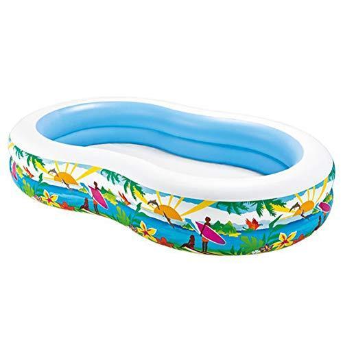 KSZHI Inflatable Pool for Kids and Adults Swimming Pools Family Pool for Su