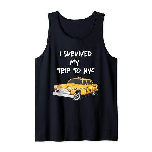 毎日がバーゲンセール SALE 68%OFF New York City Souvenir Taxi I survived my trip to NYC USA Tank Top svetsomaskinservice.se svetsomaskinservice.se
