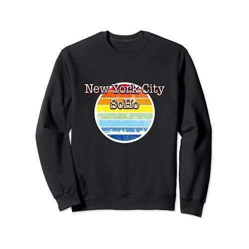New York City SoHo Manhattan USA 大量入荷 States United Sweatshirt souvenir 人気提案 NYC