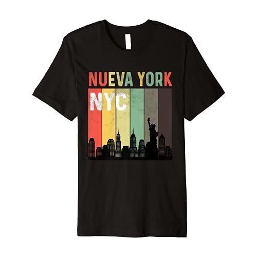 Nueva York New York City in Spanish NYC NY Pride Souvenir Premium TShirt