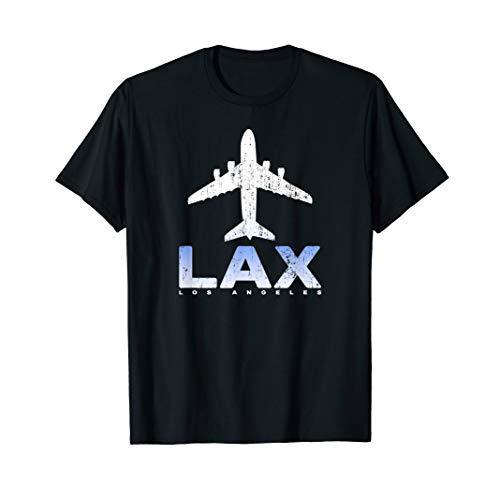 最新最全の 全てのアイテム LAX Airport Code Los Angeles California LA Vacation Souvenir TShirt svetsomaskinservice.se svetsomaskinservice.se