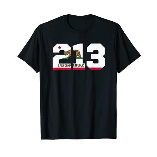66％以上節約 Area Code 213 shirt Los 安心と信頼 California Angeles tshirt