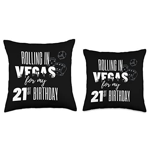 Las Vegas Souvenirs and Gifts 21st Birthday PartyFunny Mens Las Vegas Throw|gip729|03