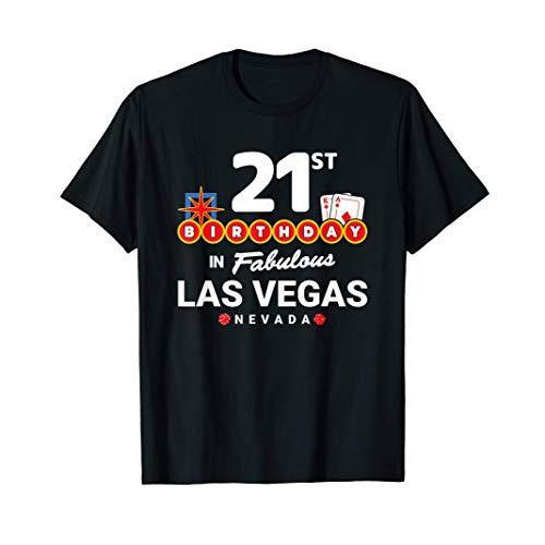 Las Vegas Birthday Party  21st Birthday  Vegas Birthday TShirt