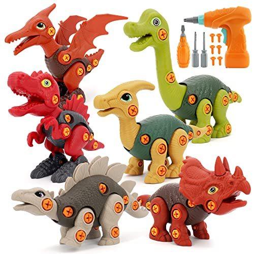 『1年保証』 5 4 3 for Toys Dinosaur Apart Take Toys Dinosaur Kids Pack 6 KIMSTONE 6 Y 7 その他おもちゃ