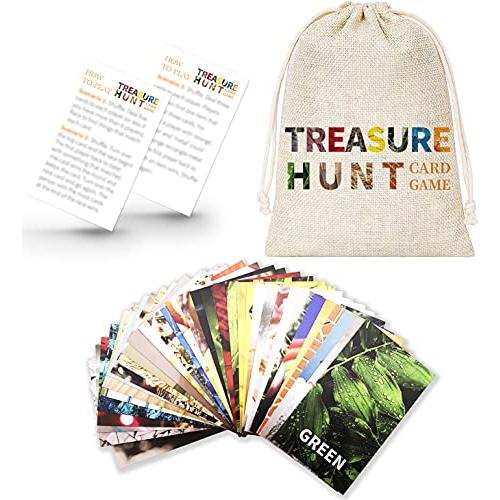 キッズ トレジャーハントゲーム アウトドアネイチャートレジャーハントゲームカード 37枚のゲームカード Ys Gip 通販 Yahoo ショッピング