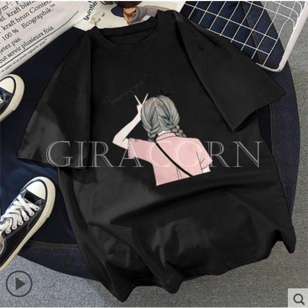 Tシャツ トップス 夏 着痩せ 個性的 安い 柄有り 可愛い ゆったり 大人 激安 レディース パーカー うわぎ 大きいサイズ 体型カバー q Zfhmzm1123 Giracorn 通販 Yahoo ショッピング