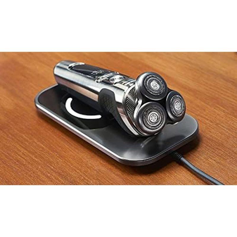 【最終】 フィリップス ウェット＆ドライ電気シェーバー S9000 プレステージ SP9860/14 メタリックグレー/ブラック 【PET9928196714】(35012円)