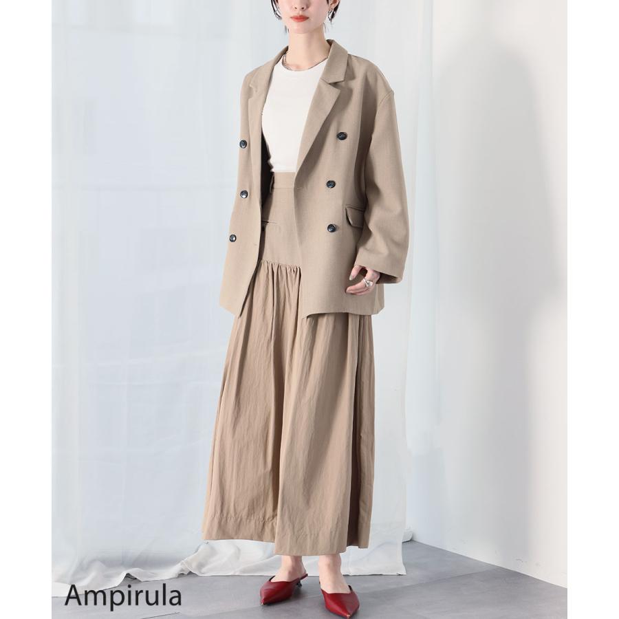 AP STUDIO SHIRT GOWN ベージュ ロングガウン 羽織　リネン GIRL DRESS FOR NOW ジャケット レディース カジュアル コート