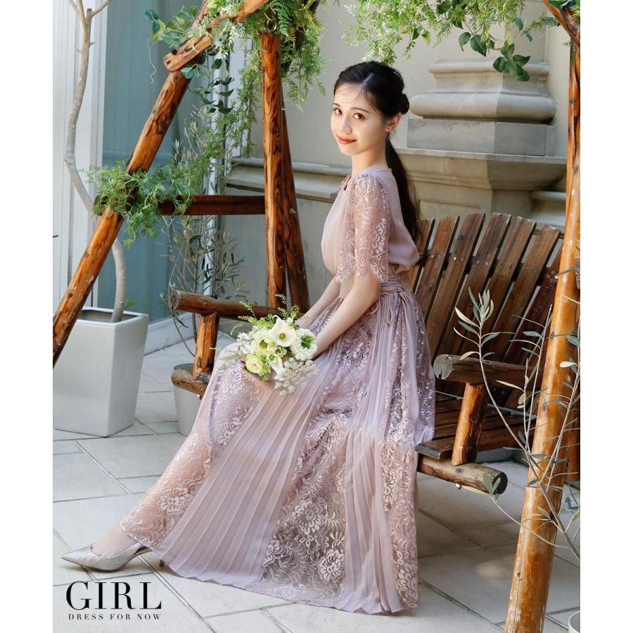 パーティードレス 結婚式 服装 ドレス ワンピース 大きいサイズ 50代 40代 30代 代 ロング お呼ばれ 二次会 披露宴 袖あり フォーマル ドレス ミモレ丈 レース As 2196 パーティードレス通販girl 通販 Yahoo ショッピング