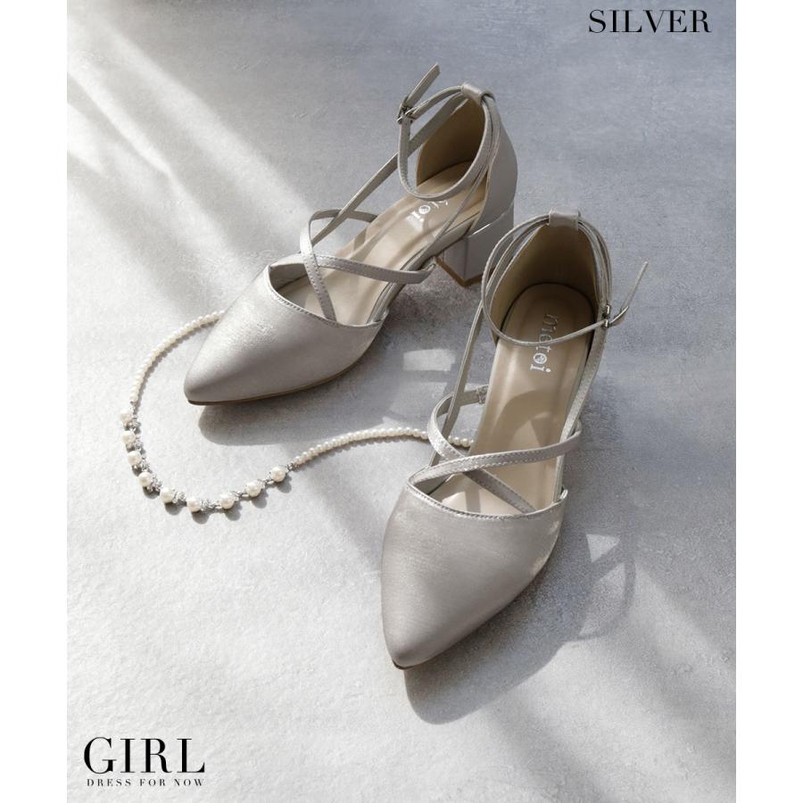 【希少】レネカオヴィラ ドレスシューズ パンプス ミュール ビジュー ストーン パーティー パンプス ハイヒール キラキラ グラデーション