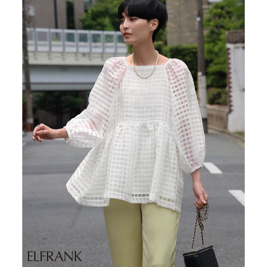 GIRL DRESS FOR NOW トップス レディース 長袖 七分袖 ブラウス シャツ
