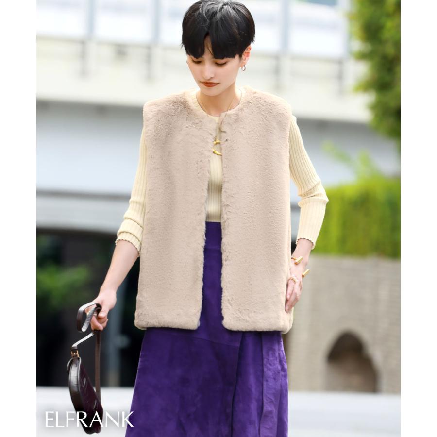 GIRL DRESS FOR NOW ベスト レディース おしゃれ 秋冬 ジレ 前 GIRL DRESS FOR NOW ベスト レディース おしゃれ 秋冬 ジレ 前