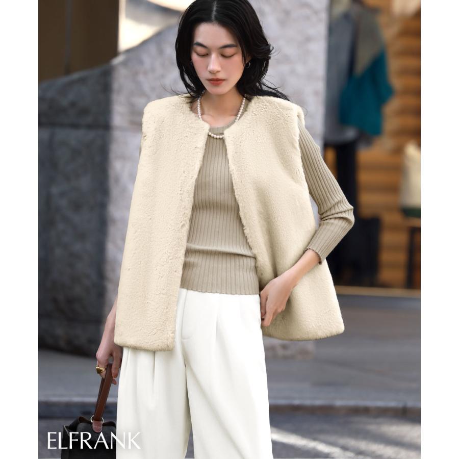 GIRL DRESS FOR NOW ベスト レディース おしゃれ 秋冬 ジレ 前 GIRL DRESS FOR NOW ベスト レディース おしゃれ 秋冬 ジレ 前