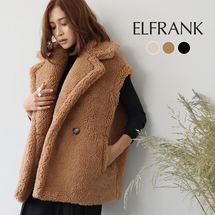 GIRL DRESS FOR NOW ジレ レディース ベスト Vネック 前開き