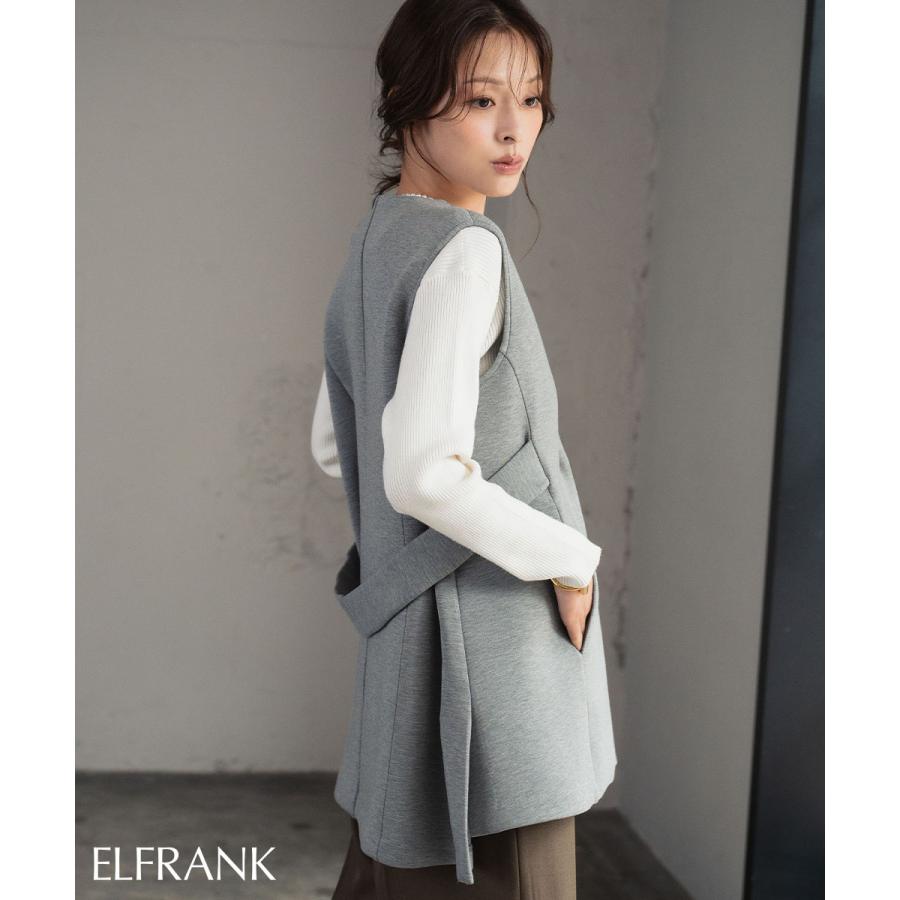 GIRL DRESS FOR NOW ジレ レディース ベスト Vネック 前開き
