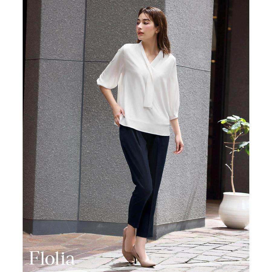 GIRL DRESS FOR NOW ブラウス レディース オフィス 長袖 白 GIRL DRESS FOR NOW ブラウス レディース オフィス 長袖 白