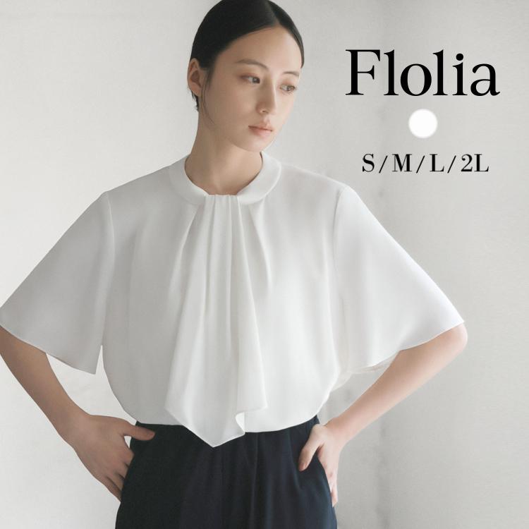 ブラウス オフィス レディース 半袖 フォーマル ビジネス セレモニー