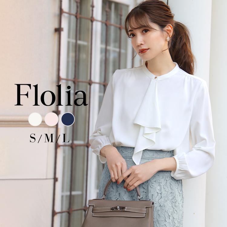 GIRL DRESS FOR NOW ブラウス レディース 長袖 オフィス 七分袖 白