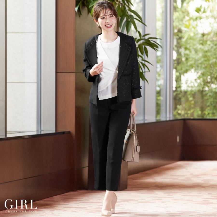 スーツ パンツスーツ レディース 40代 50代 30代 おしゃれ 代 セット 入学式 秋 3点 服装 ママ 卒業式 服 母 七五三 親 Fu 173 パーティードレス通販girl 通販 Yahoo ショッピング