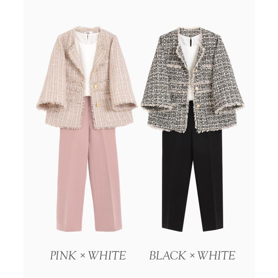 スーツ レディース パンツスーツ 40代 50代 30代 代 おしゃれ 大きい 冬 秋冬 卒業式 結婚式 入学式 黒 ゆったり セットアップスーツ セット インナー Fu 185 パーティードレス通販girl 通販 Yahoo ショッピング