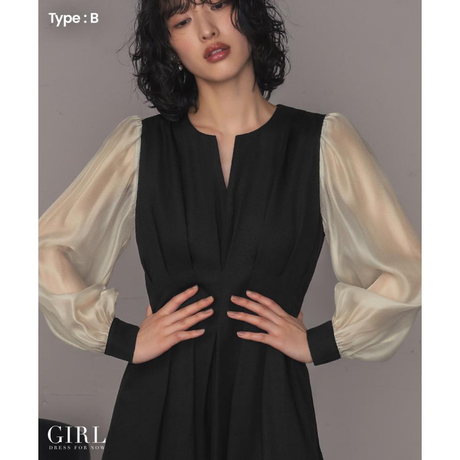 未使用 パーティードレス 黒 大きいサイズ GIRL DRESS FOR NOW パーティードレス 結婚式 服装 ドレス ワンピース