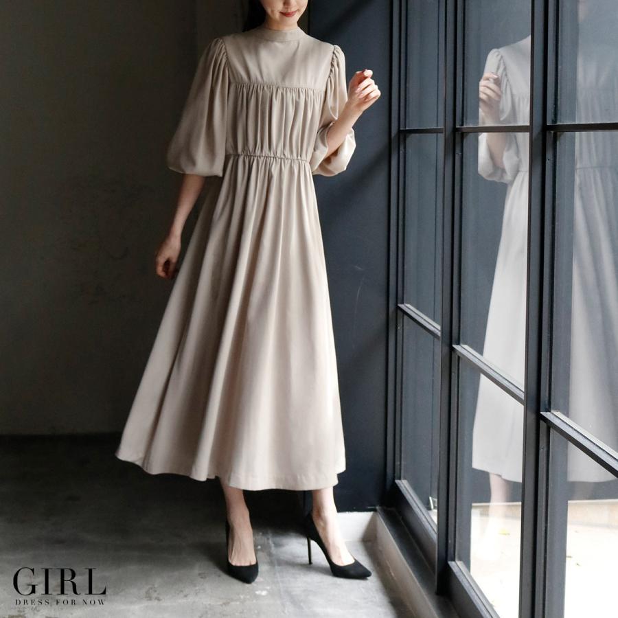 GIRL パーティドレス Lサイズ GIRL DRESS FOR NOW パーティードレス 成人式 ロング 前後2way 40代