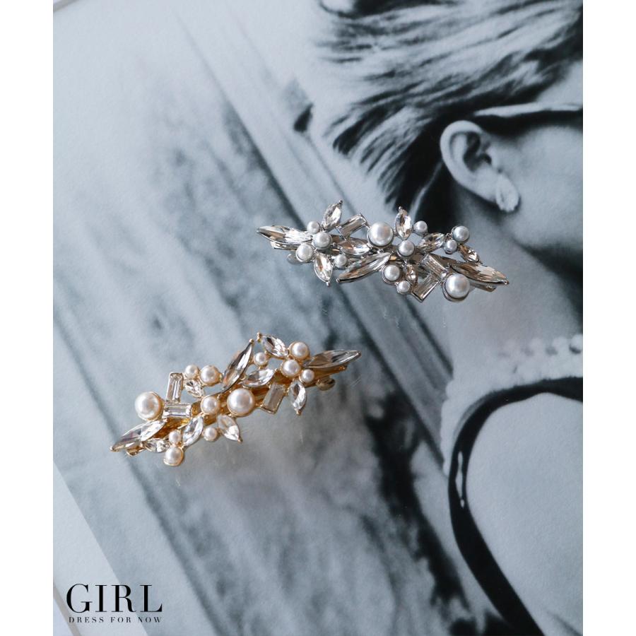 GIRL DRESS FOR NOW バレッタ ヘアアクセサリー 結婚式 カジュアル