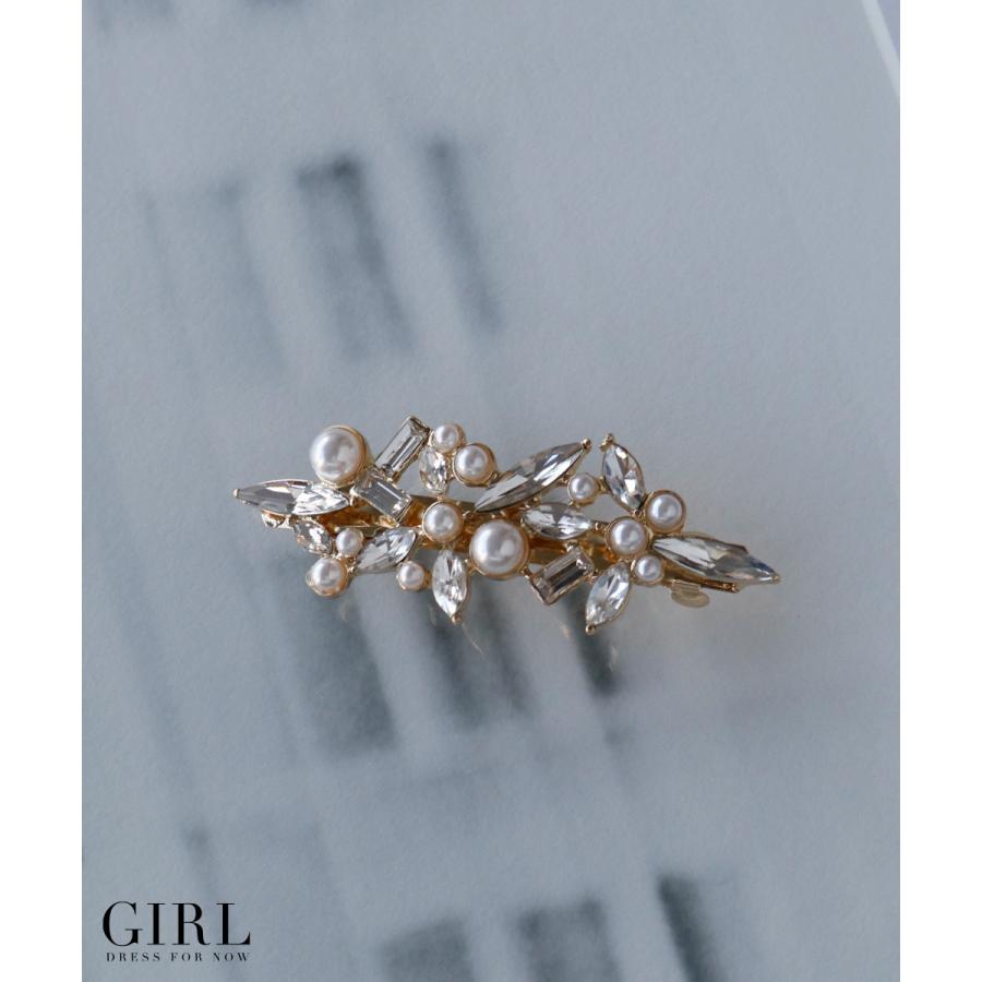 新品未使用◎ クリスタルビジュー　パールキラキラバレッタ パールビジューバレッタ | 【公式】MUK ONLINE SHOP｜人気