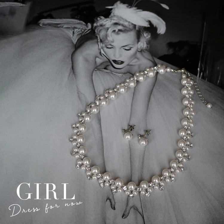 GIRL DRESS FOR NOW ネックレス ピアス イヤリング アクセサリー 結婚