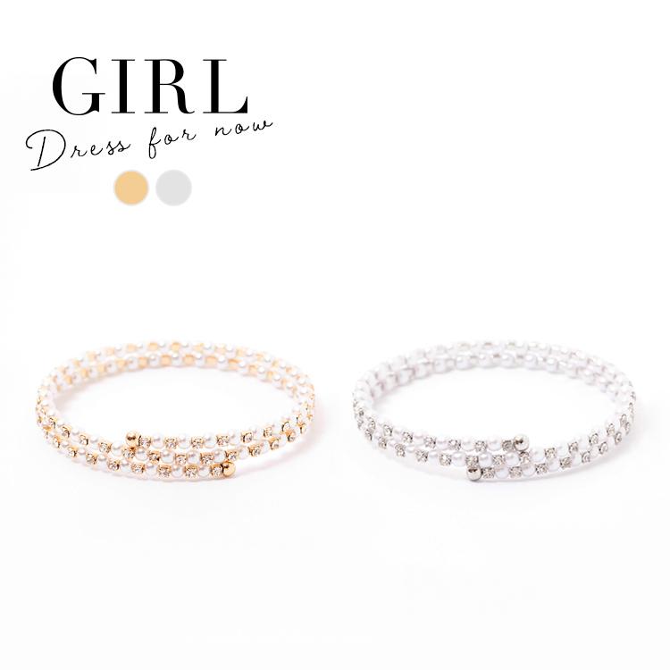 ブレスレット レディース 結婚式 バングル ラインストーン 披露宴 二次会 お呼ばれ パーティー アクセサリー レディース N K 1028 パーティードレス通販girl 通販 Yahoo ショッピング