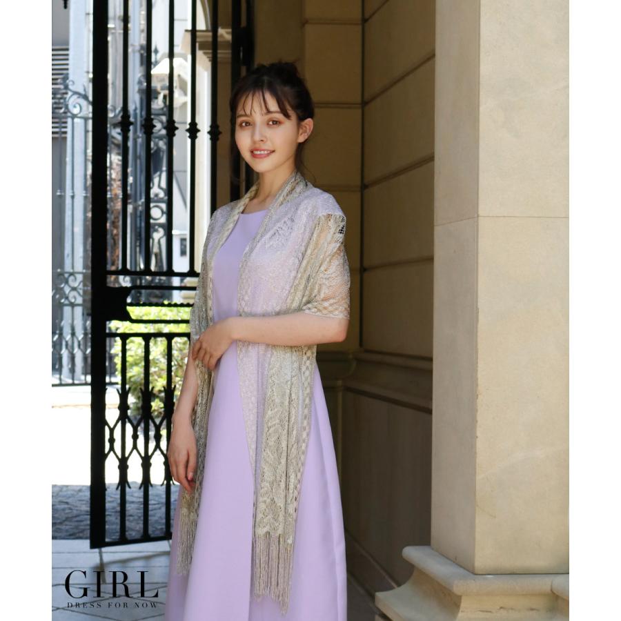 GIRL DRESS FOR NOW ショール物用 成人式 ストール パーティー 結婚式 