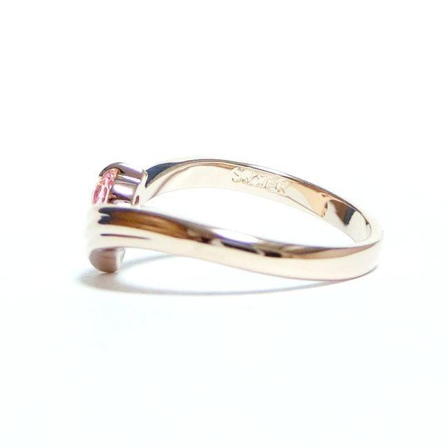 5号 スワロフスキークリスタル ピンキー SILVER925 ライトローズ