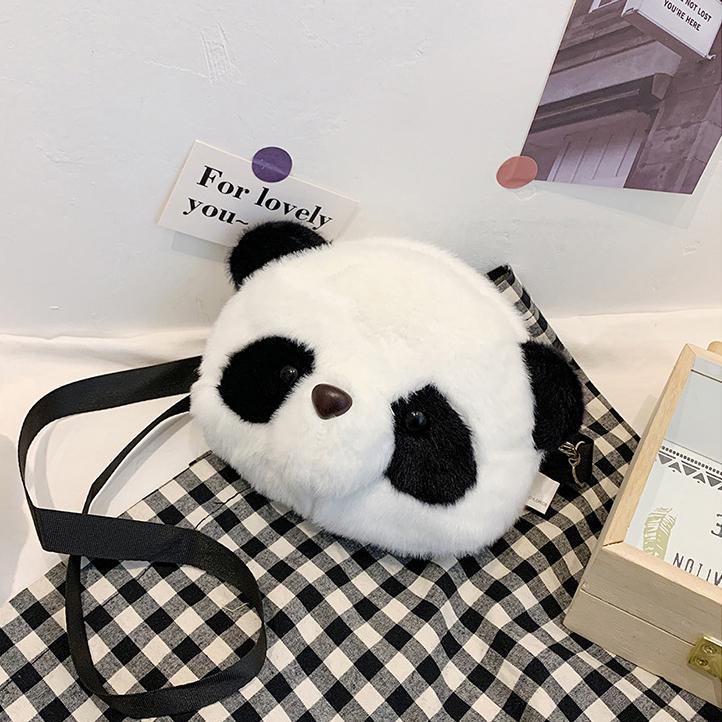 パンダポシェット ショルダーバッグ パンダの顔 ぬいぐるみバッグ 斜め掛け 男の子 女の子 上野動物園 双子パンダ シャンシャン 誕生日プレゼント 送料無料 Panda 003 コサージュ専門店 Girlish 通販 Yahoo ショッピング