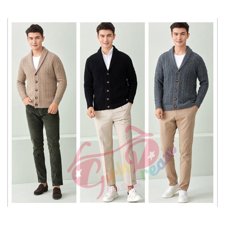 カシミヤ100%　カシミア　カシミヤ　カシミヤセーター　内モンゴル産　ニットセーター　トップス　カーディガン　長袖　Vネック　楽ちん　ハイデザイン_6