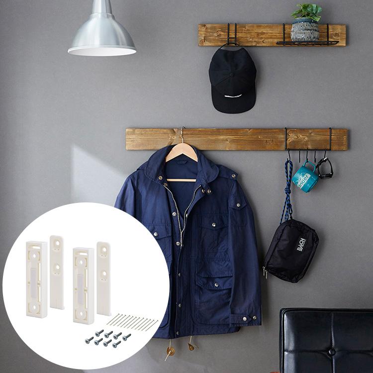 ワンバイフォー ワンバイ材 パイン材 長押 なげし 壁 取り付けレール 掛ける Diy 初心者 模様替え 部屋作り 賃貸 Labrico ラブリコ ナゲシレール ブラケット Bm Uminecco ウミネッコ 通販 Yahoo ショッピング